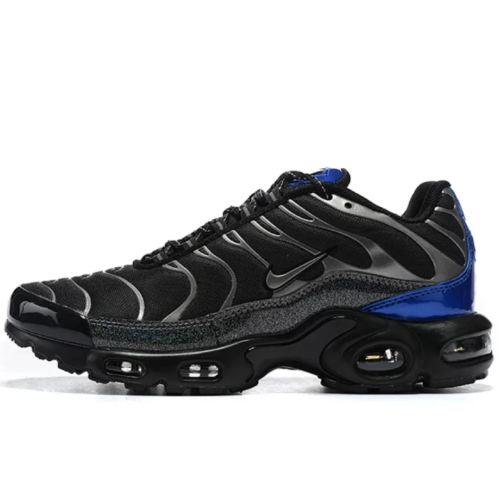 NIKE Air Max Plus "Black Metallic Blue"