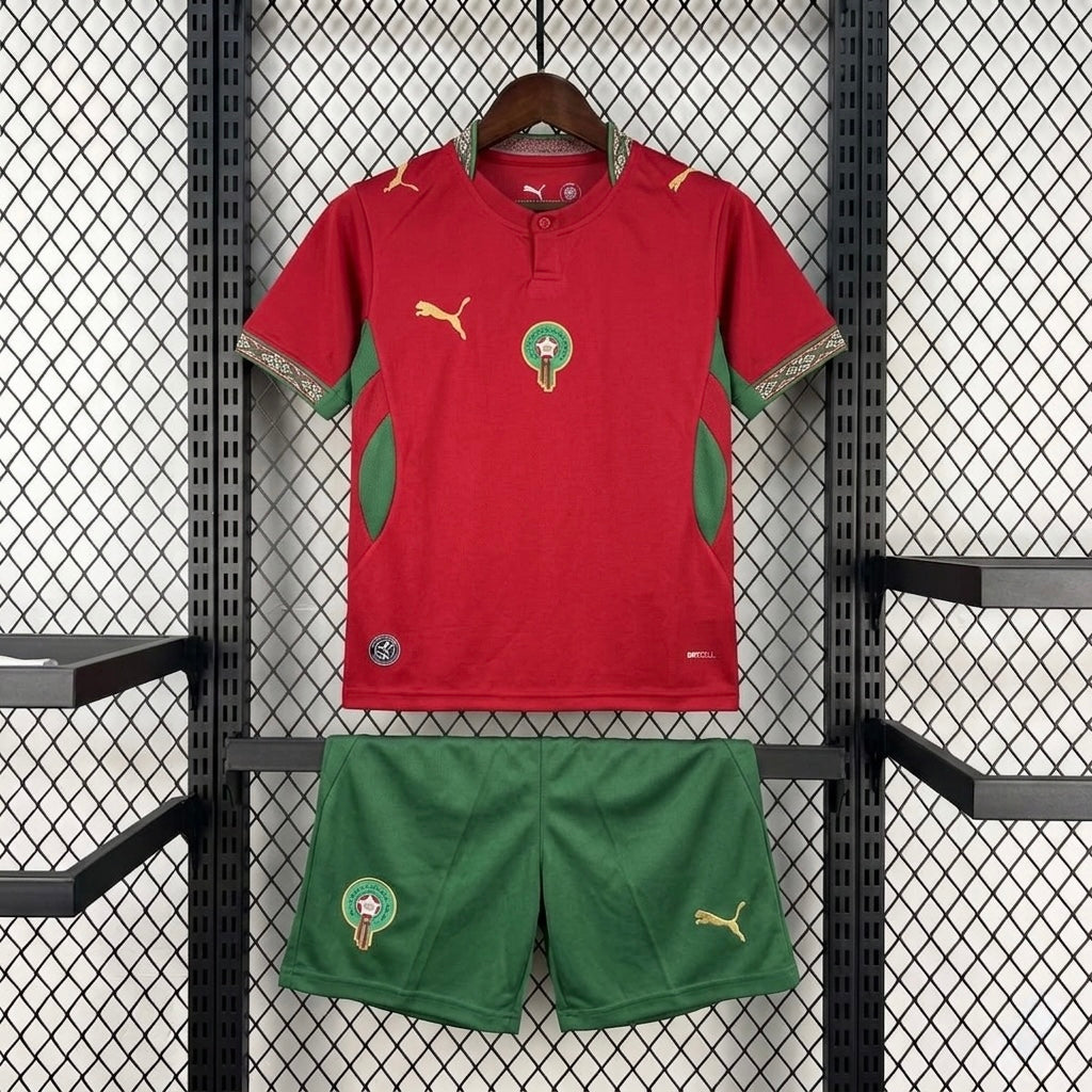 MAROC -- Maillot Domicile 2026 - Enfant