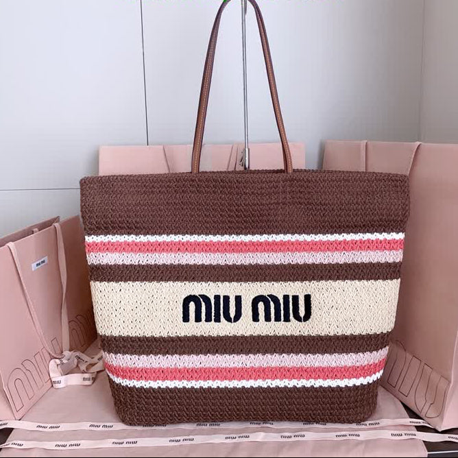 Sac Cabas en Crochet MIU MIU