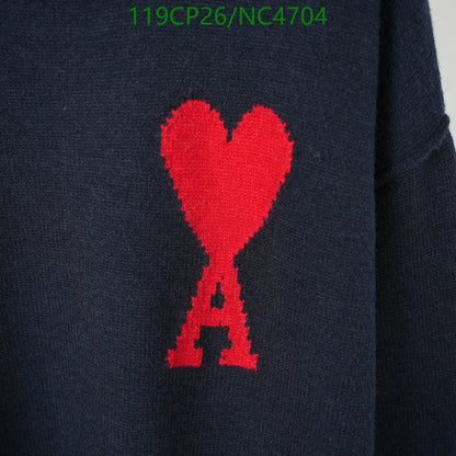 Pull "Ami de Coeur" en Laine AMI PARIS