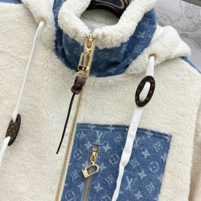Veste Polaire à détails Monogram LOUIS VUITTON
