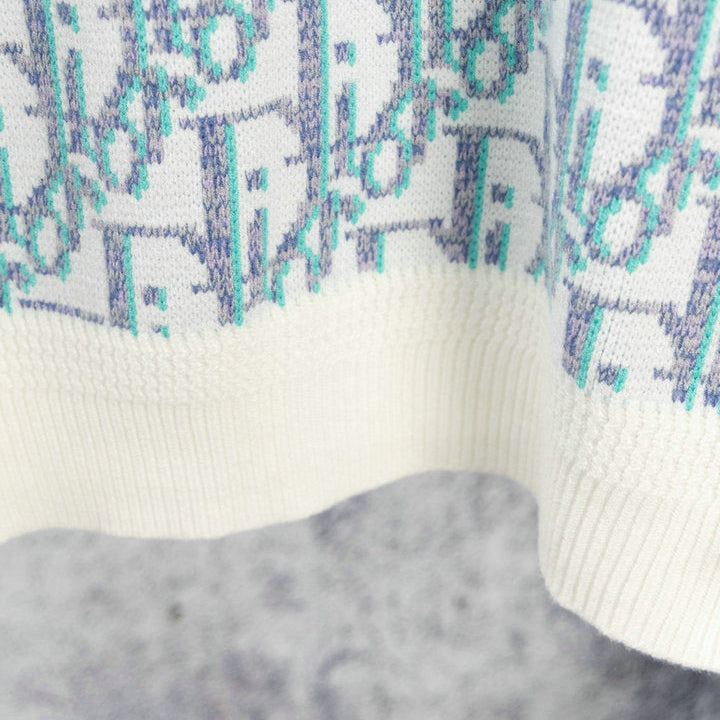 Pull Laine Jacquard Oblique DIOR