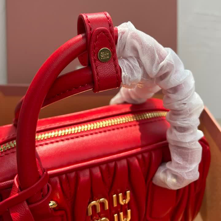 Sac en Cuir Arcadie Mini MIU MIU