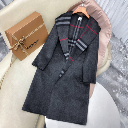 Manteau Réversible en Laine BURBERRY