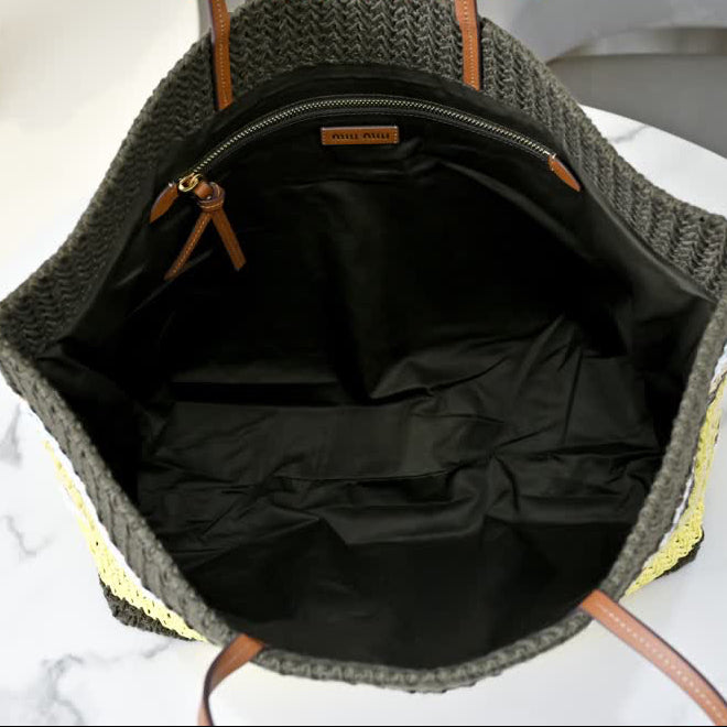 Sac Cabas en Crochet MIU MIU