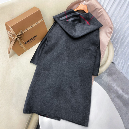 Manteau Réversible en Laine BURBERRY