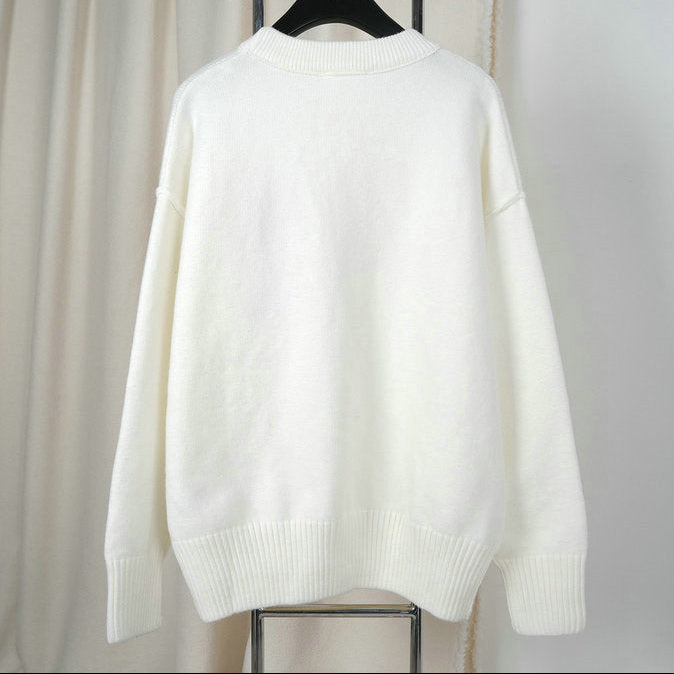 Pull "Ami de Coeur" en Laine AMI PARIS