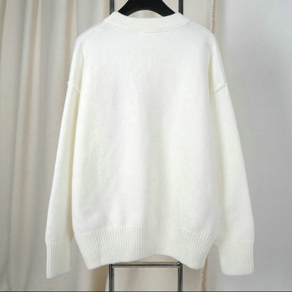 Pull "Ami de Coeur" en Laine AMI PARIS