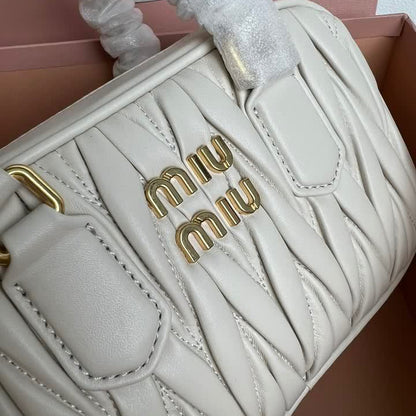 Sac en Cuir Arcadie Mini MIU MIU