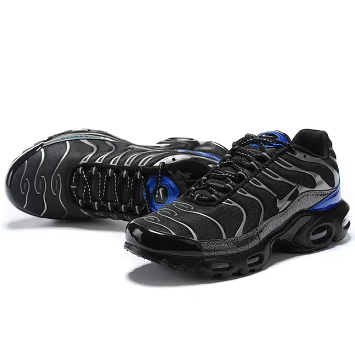 NIKE Air Max Plus "Black Metallic Blue"
