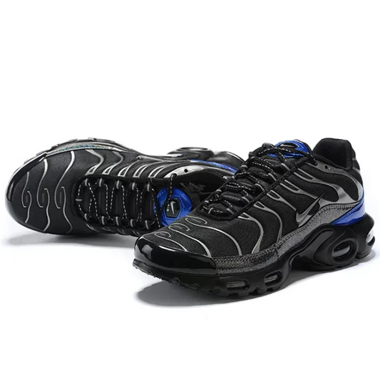 NIKE Air Max Plus "Black Metallic Blue"