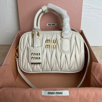 Sac en Cuir Arcadie Mini MIU MIU