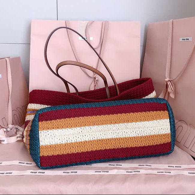 Sac Cabas en Crochet MIU MIU