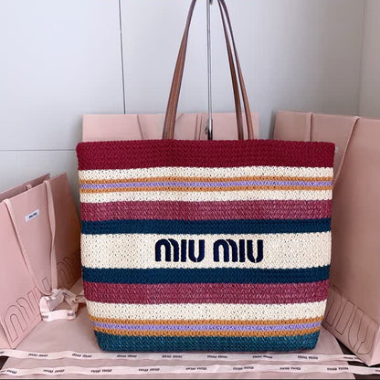 Sac Cabas en Crochet MIU MIU