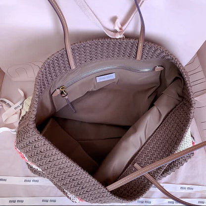 Sac Cabas en Crochet MIU MIU