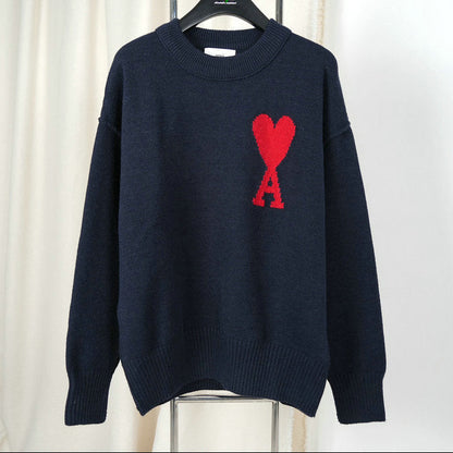 Pull "Ami de Coeur" en Laine AMI PARIS