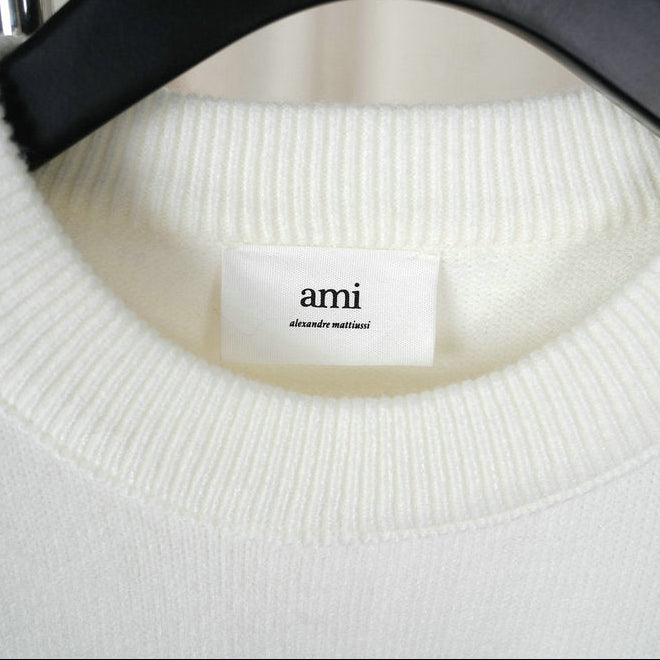 Pull "Ami de Coeur" en Laine AMI PARIS