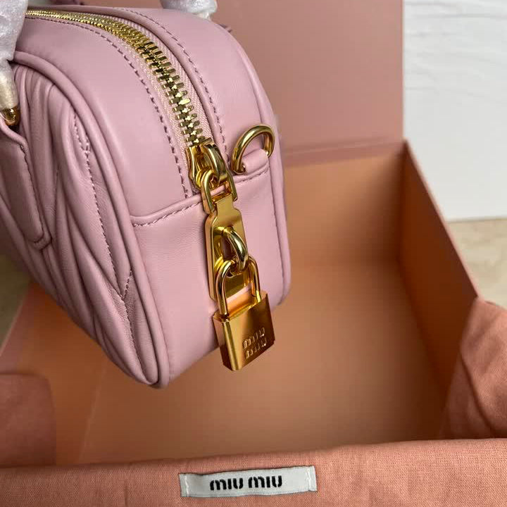 Sac en Cuir Arcadie Mini MIU MIU
