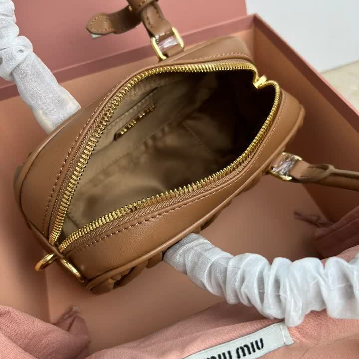 Sac en Cuir Arcadie Mini MIU MIU